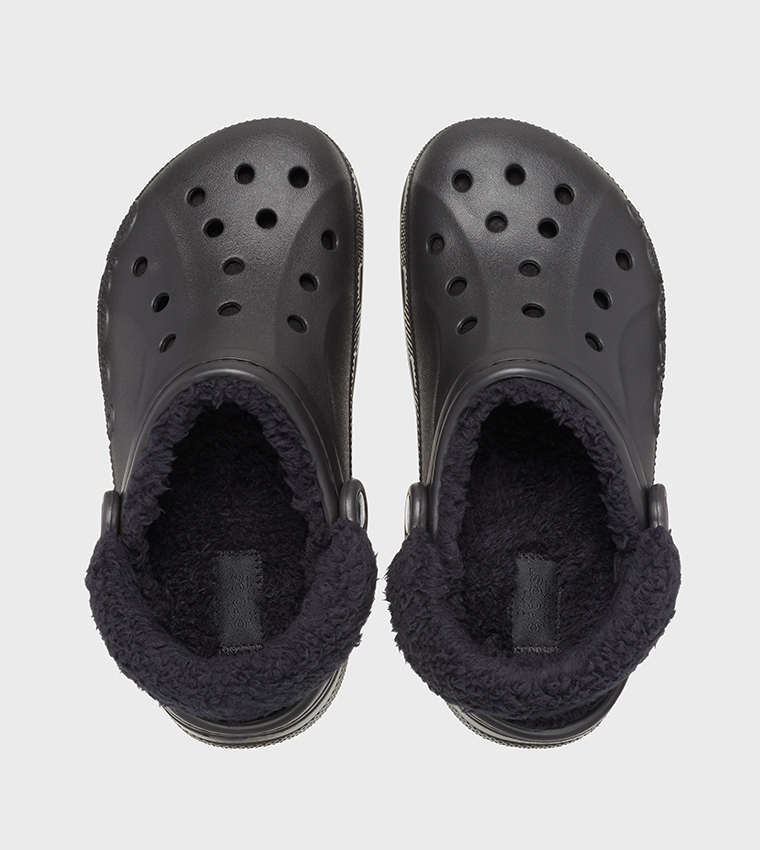 Baya Lined Fuzz Strap Clog