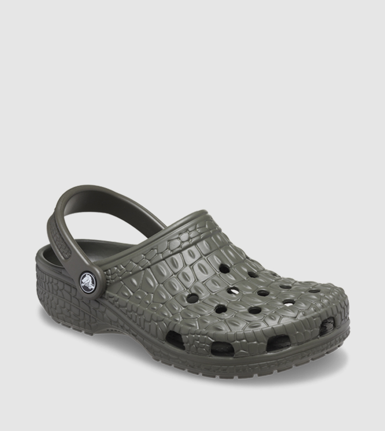 Classic Crocskin Clog