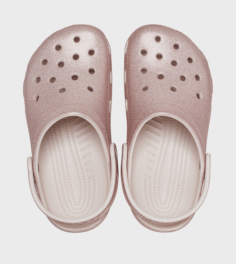 Kids' Classic Glitter Clog 