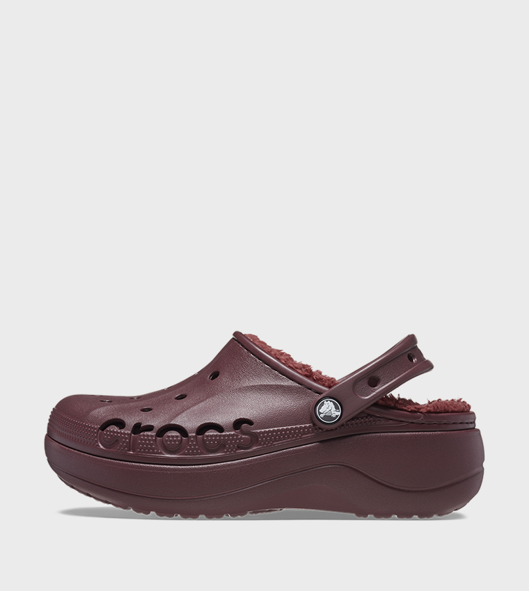 Crocs burgundy outlet