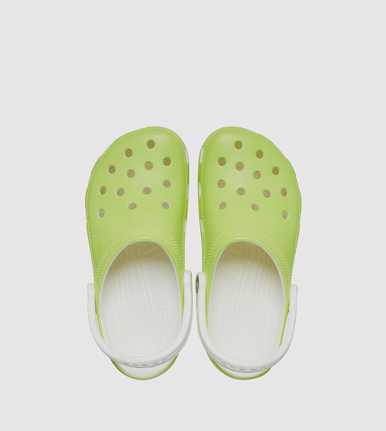 Dark hot sale yellow crocs