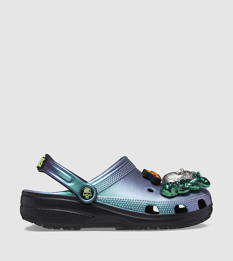 Classic crocs iridescent online clog