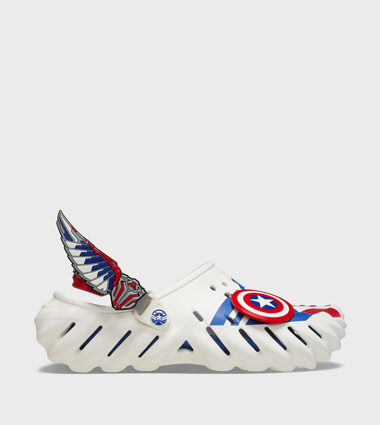 Captain america crocs mens deals