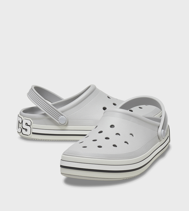 Crocs logo clog best sale