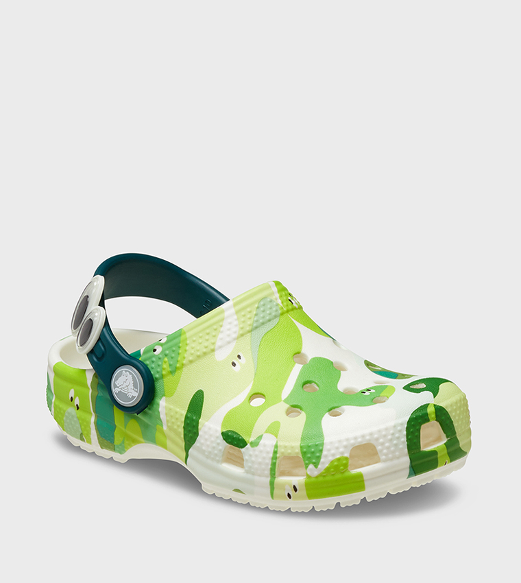 Toddlers' Classic Glow Slime Monsters Clog