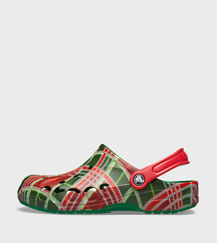 Baya Holiday Plaid Clog