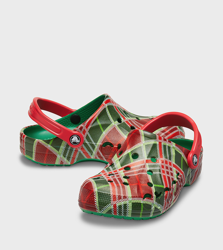 Baya Holiday Plaid Clog