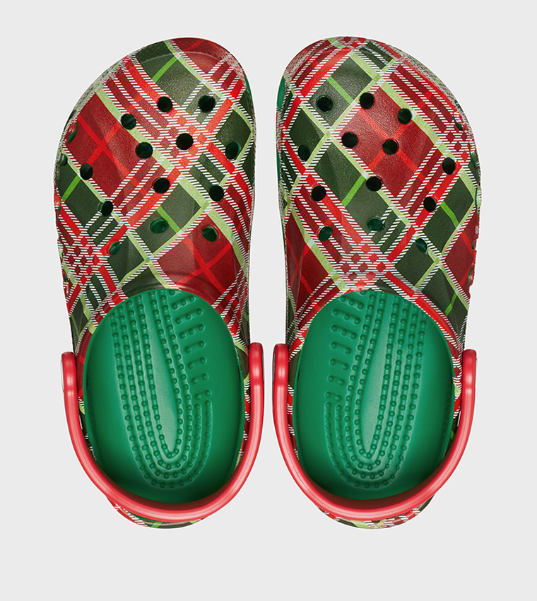 Baya Holiday Plaid Clog