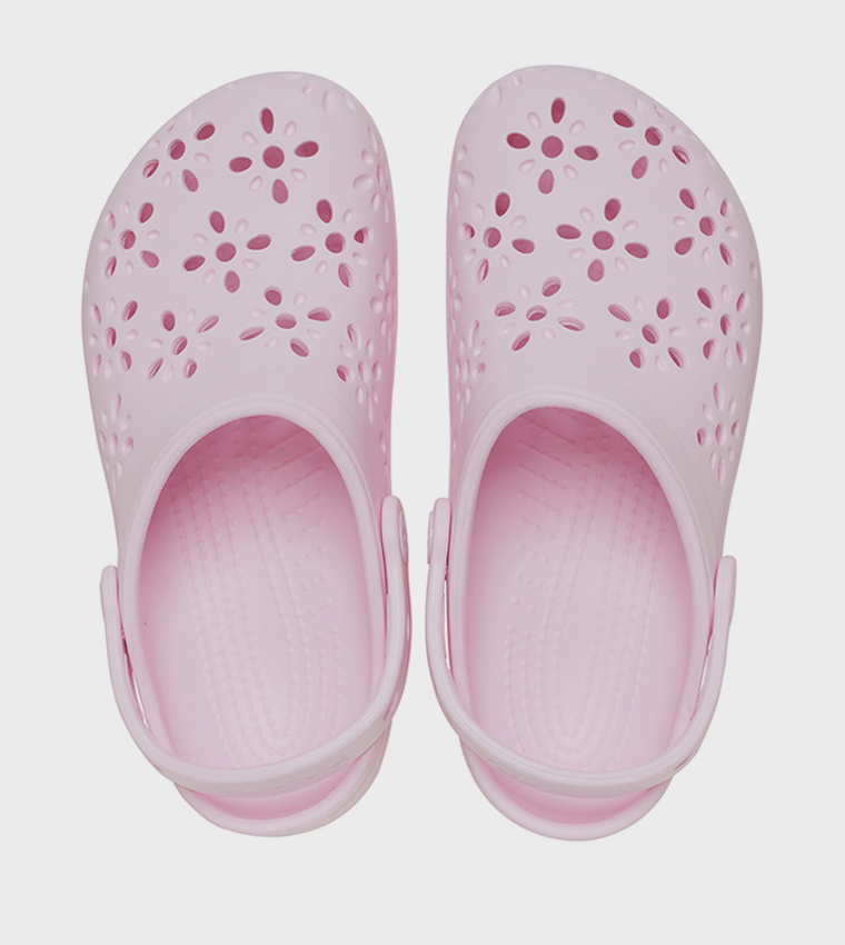 Kids' Classic Floral Cut Out Clog 