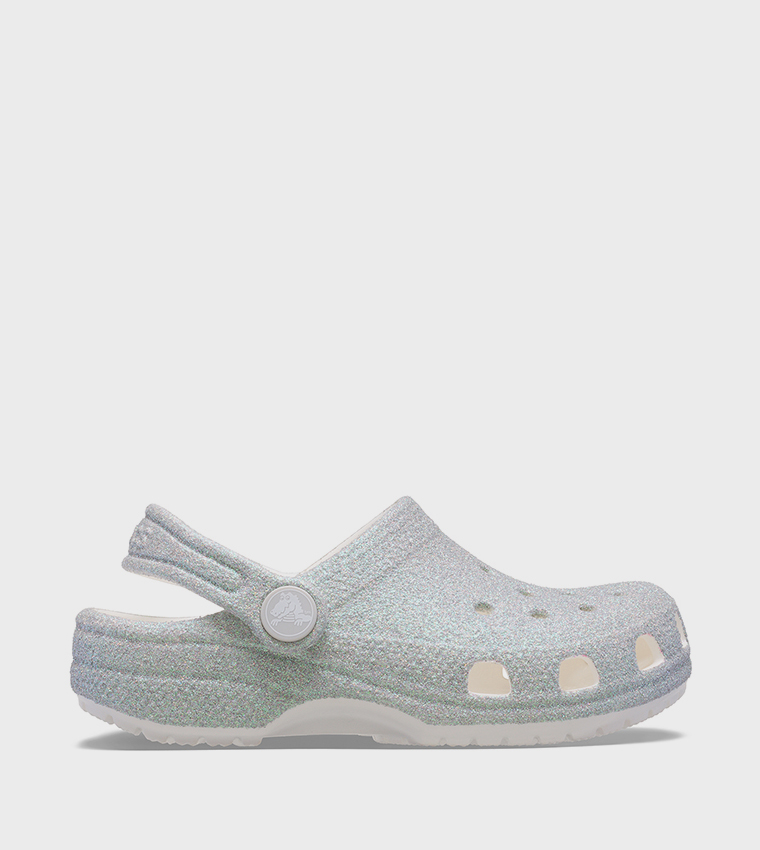 Kids' Classic Iridescent Glitter Clog