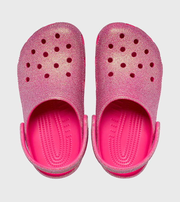 Kids' Classic Iridescent Glitter Clog