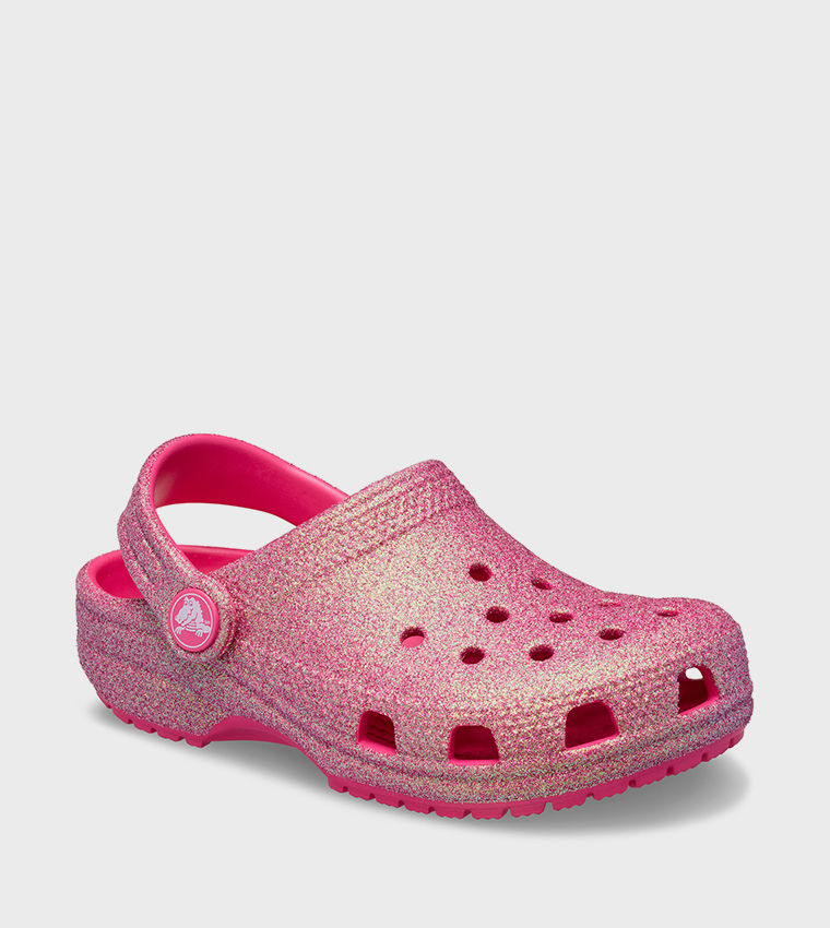 Kids' Classic Iridescent Glitter Clog