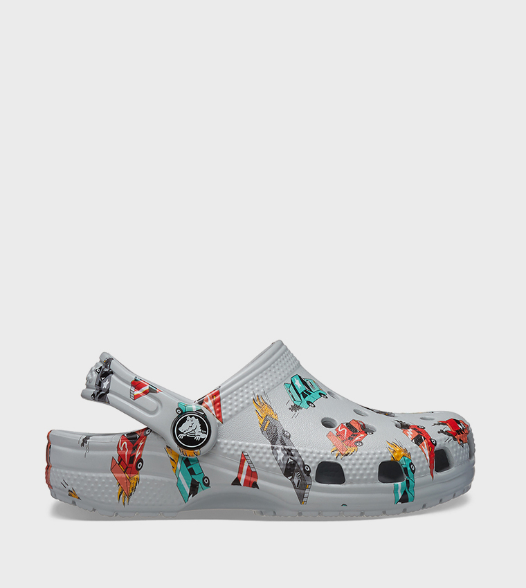 Toddlers' Classic Race Cars Graphic Clog 