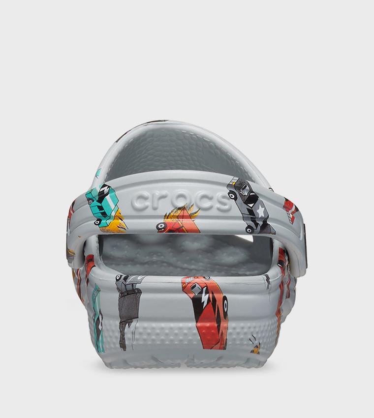 Toddlers' Classic Race Cars Graphic Clog 