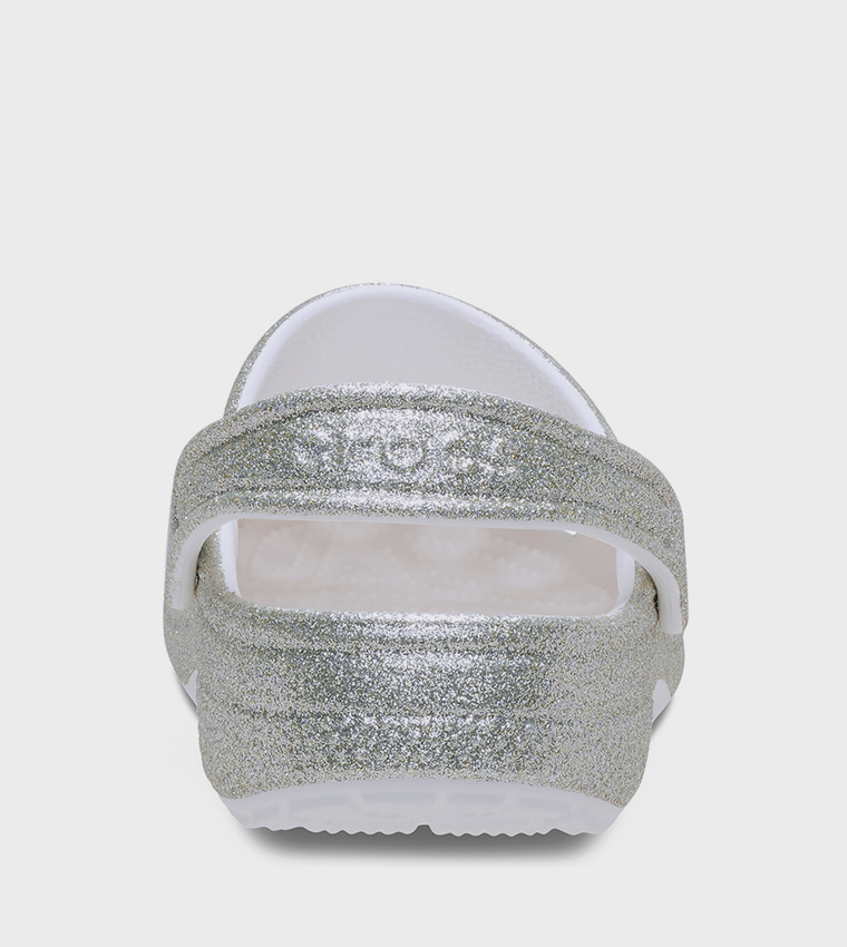 Kids' Classic Glitter Embellished Clog