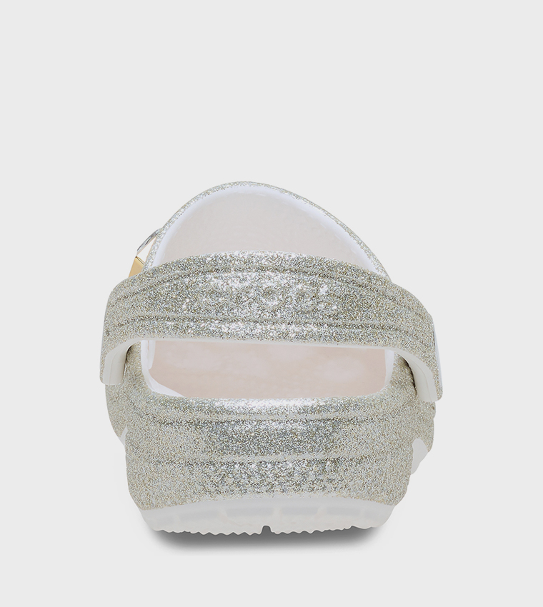 Toddlers' Classic Glitter Embellished Clog