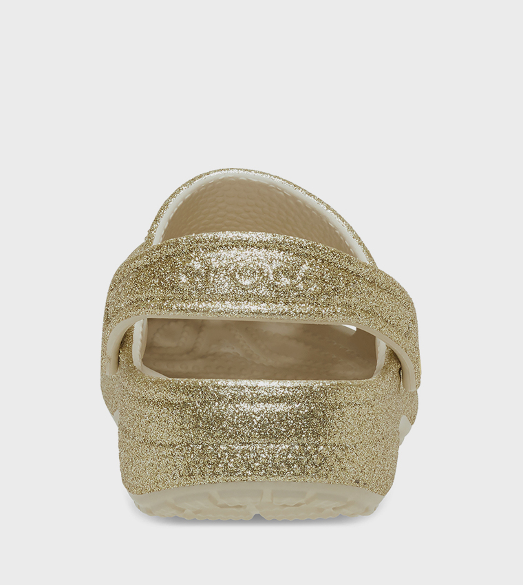 Toddlers' Classic Glitter Embellished Clog