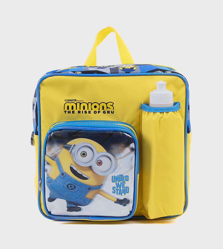 Minion backpack 2024 and lunchbox