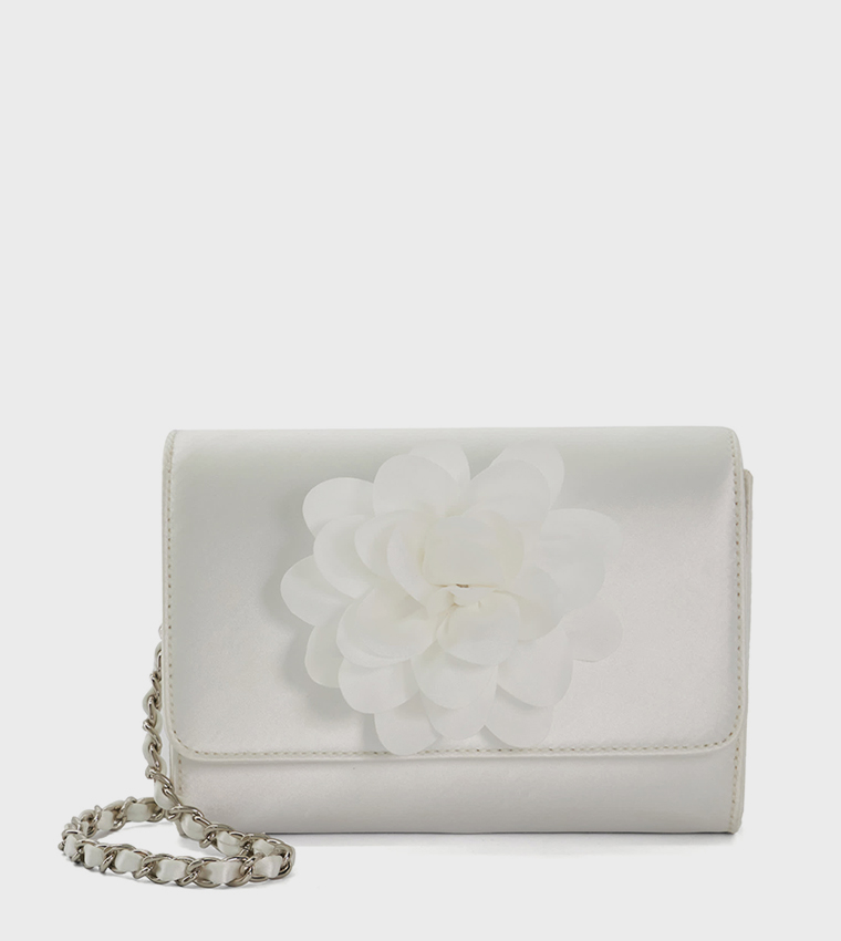 BLOSSOMING 3D Flower Detail Cross Body Bag
