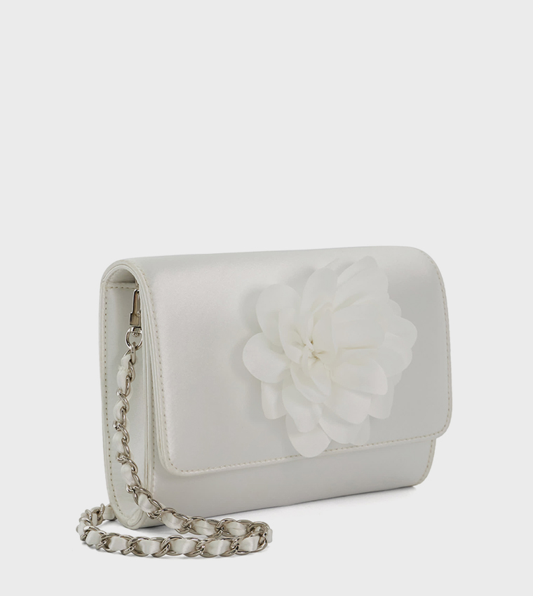 BLOSSOMING 3D Flower Detail Cross Body Bag