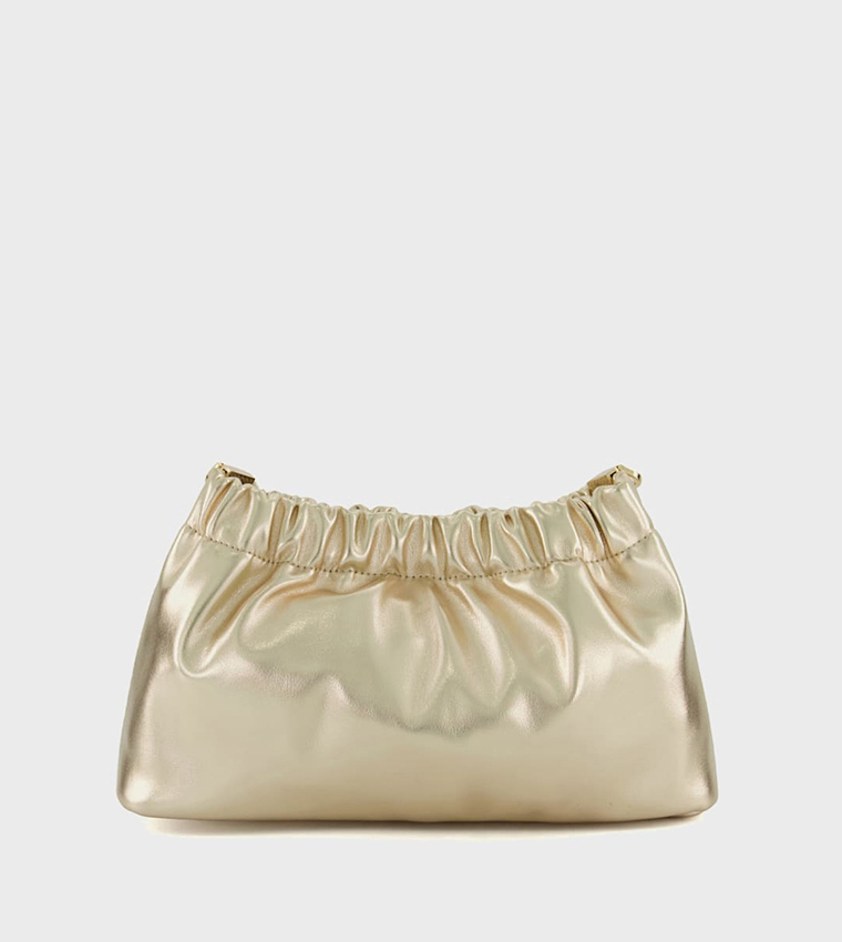 BONANZA Ruched Should Bag