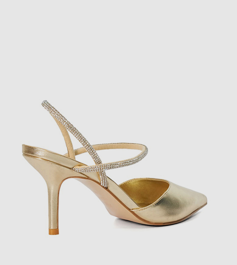 CANDIDS Embellished Heel Sandals