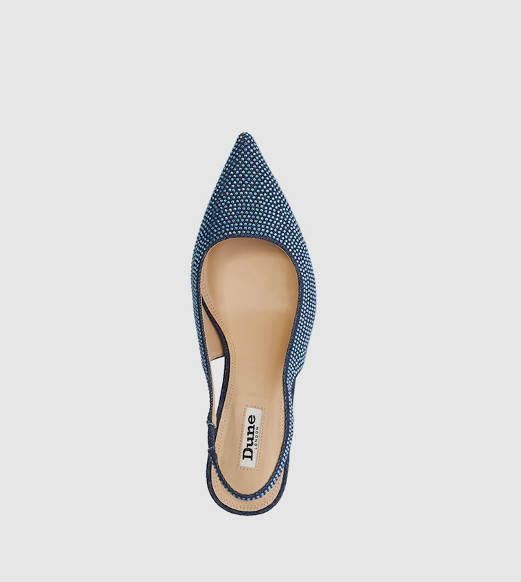COLETTE Embellished Slingback Pumps