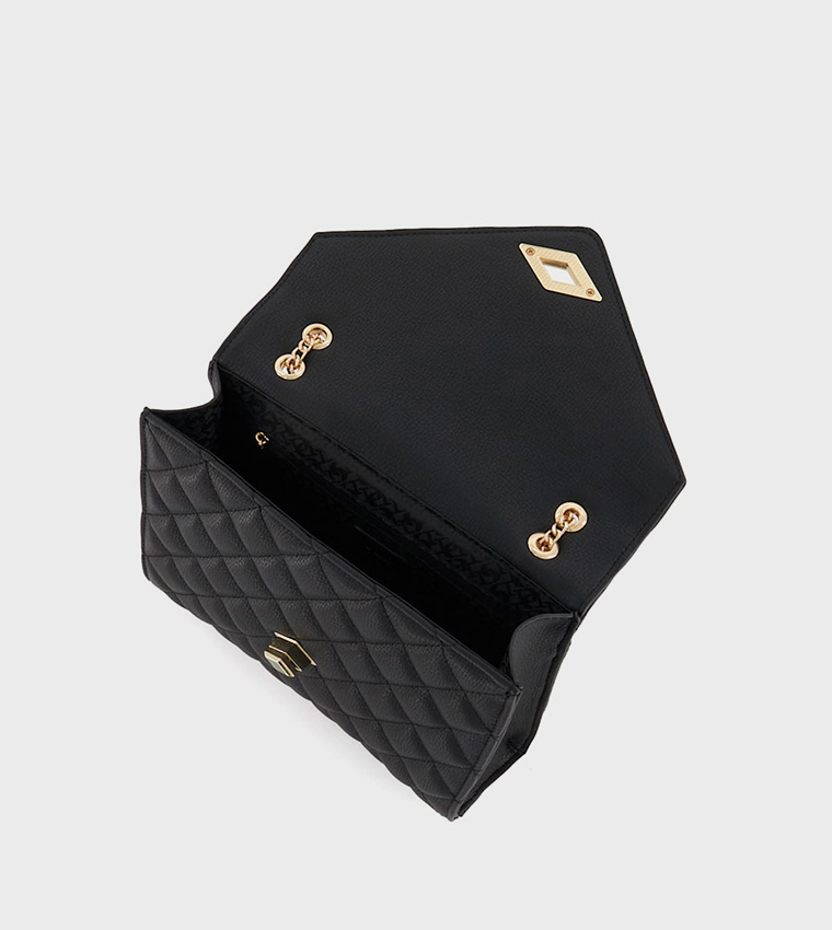 DELLSIE Quilted Crossbody Bag