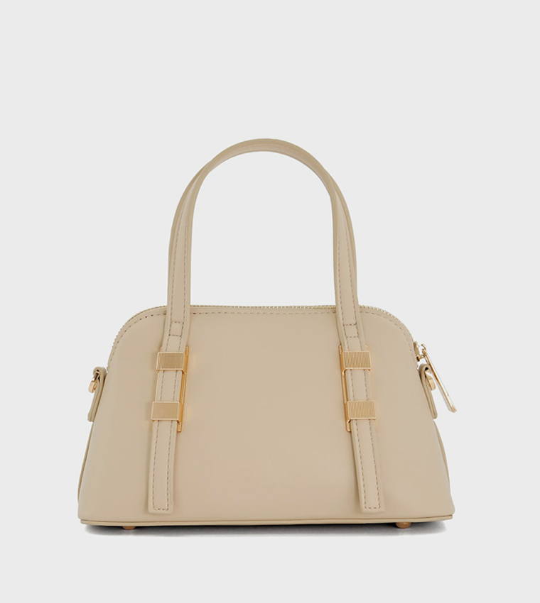 DEYSI Logo Detail Satchel Bag