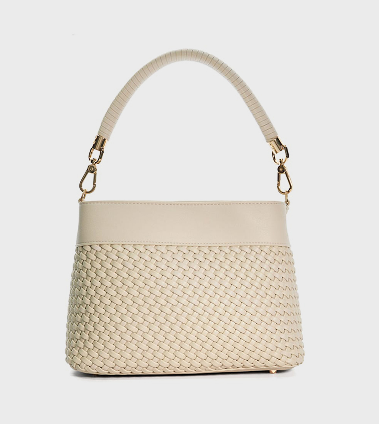 DINIDELPHIE Textured Shoulder Bag