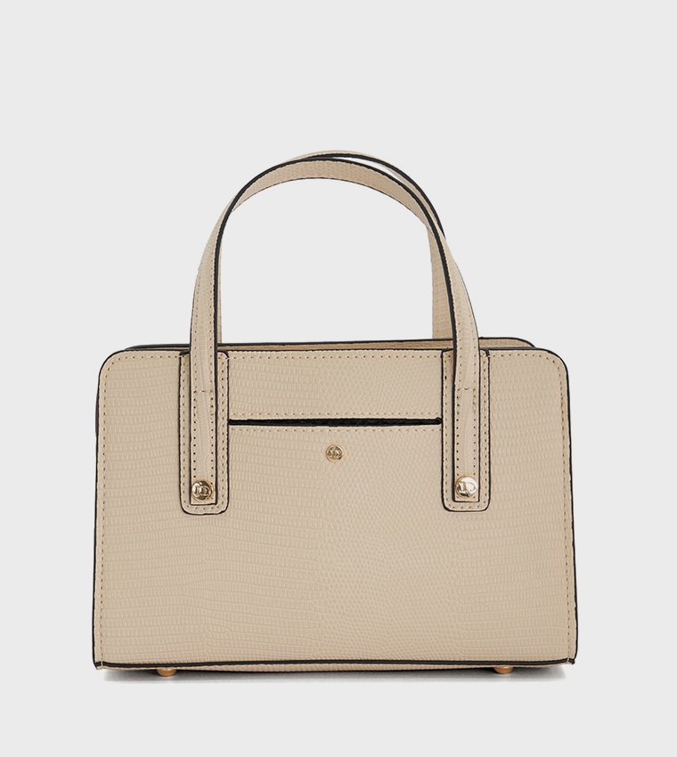 DINKIEDENBEIGH Textured Logo Detail Bag