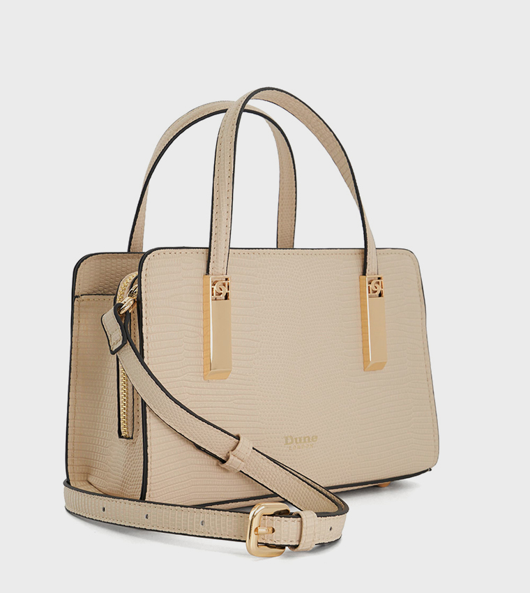 DINKIEDENBEIGH Textured Logo Detail Bag