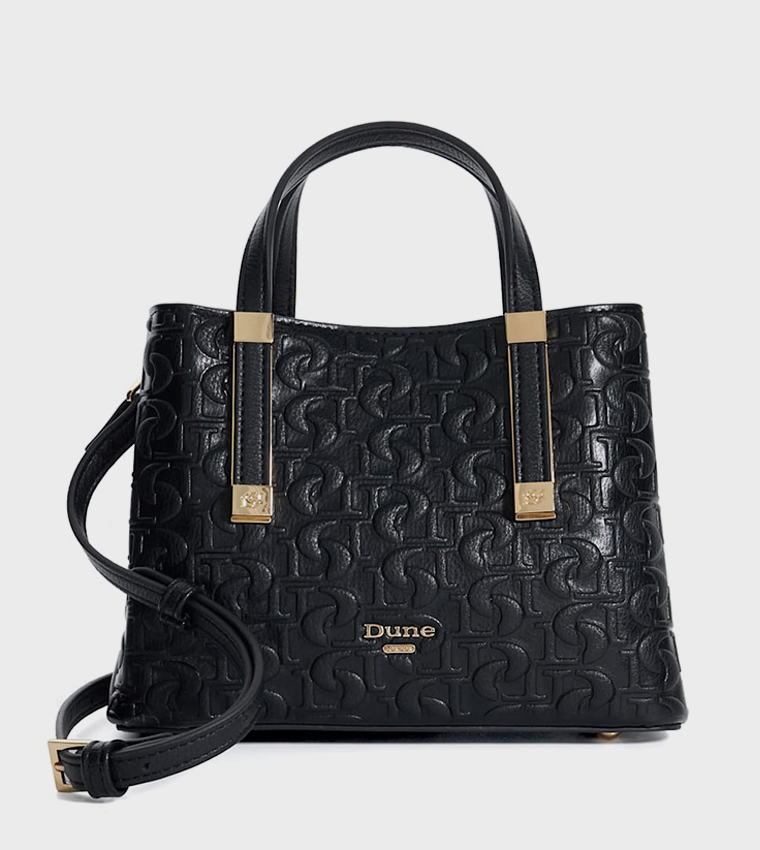 DINKIEDORRIELS Embossed Satchel Bag