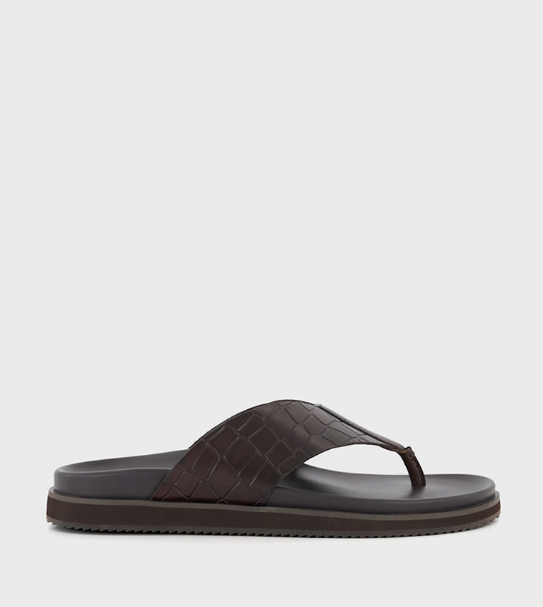 IRCO Leather Flip-Flops