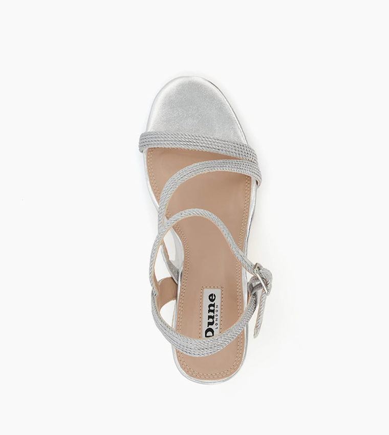 KAIA Strappy Woven Wedges