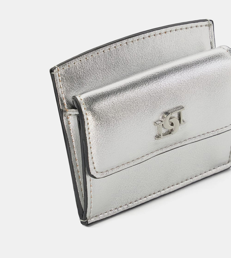 KNOXIE Logo Detail Card Holder