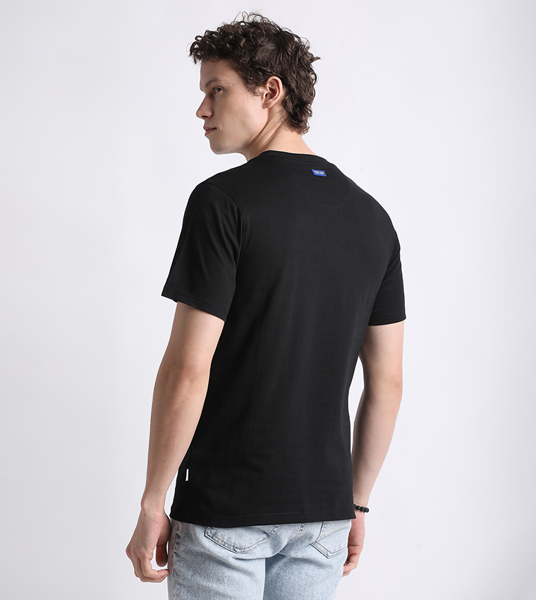 Logo Embossed Short Sleeves T-Shirt