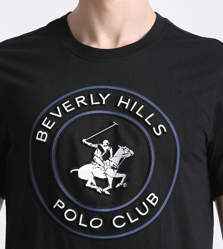 Logo Embossed Short Sleeves T-Shirt