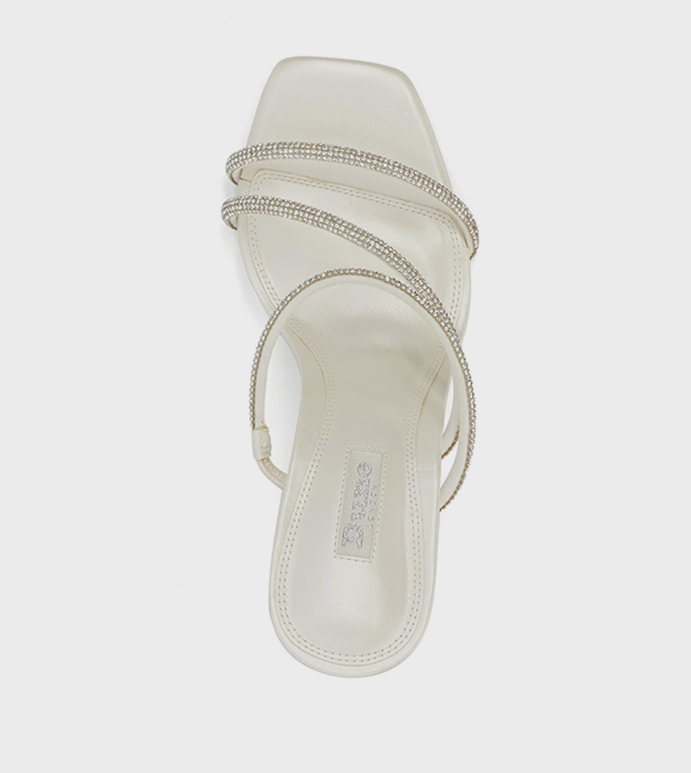 MOONBEAM Embellished Wedge Heel Sandals