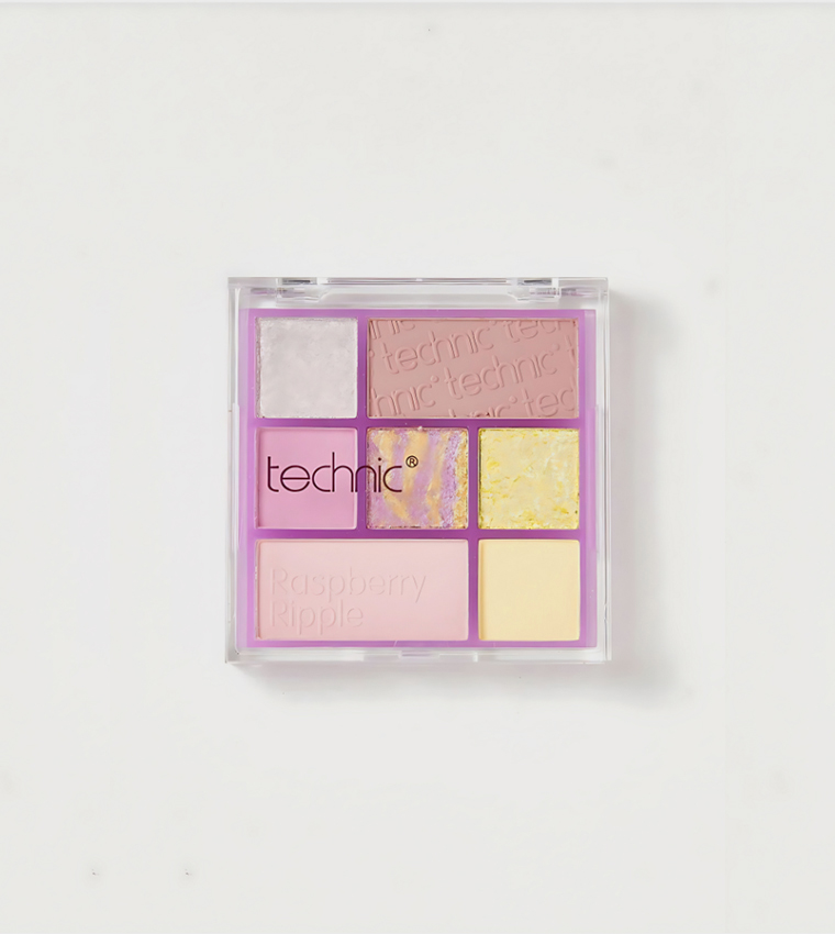 Raspberry Ripple Pressed Pigment Palette, 10.5g