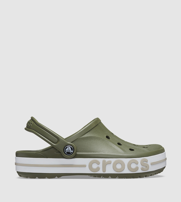 Buy Crocs Bayaband Clogs In Green | 6thStreet UAE