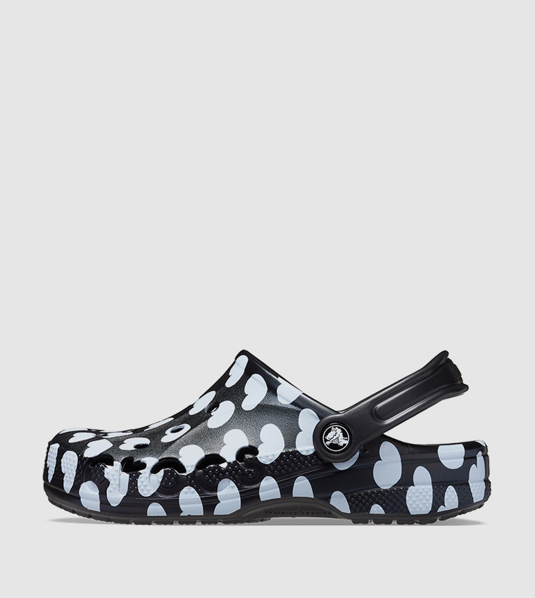 Baya printed discount lined clog camo