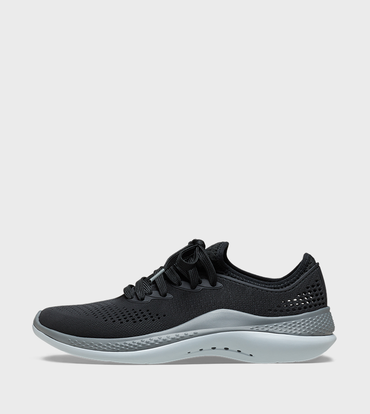 Buy Crocs LiteRide 360 Pacer Low Top Sneaker In Black | 6thStreet UAE