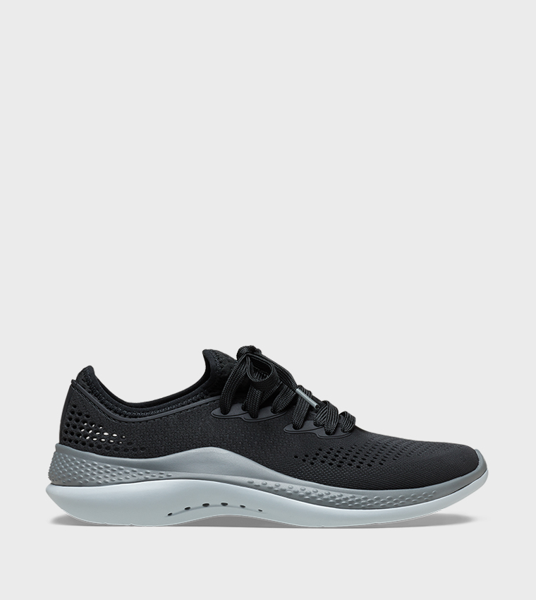 Buy Crocs LiteRide 360 Pacer Low Top Sneaker In Black | 6thStreet UAE