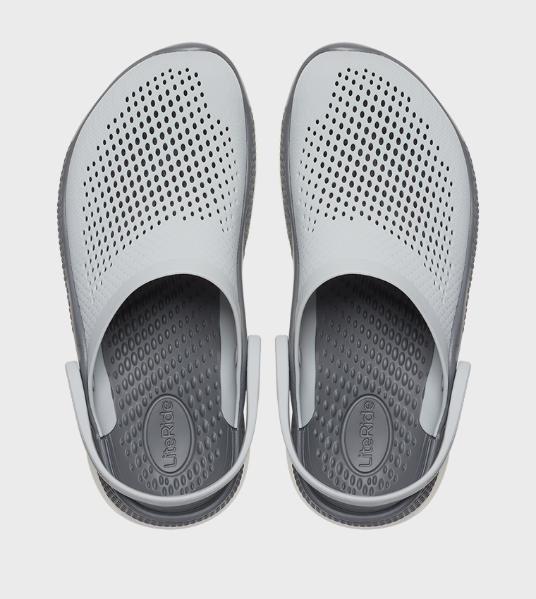 Buy Crocs LiteRide Sling Back 360 Clogs In Grey | 6thStreet UAE