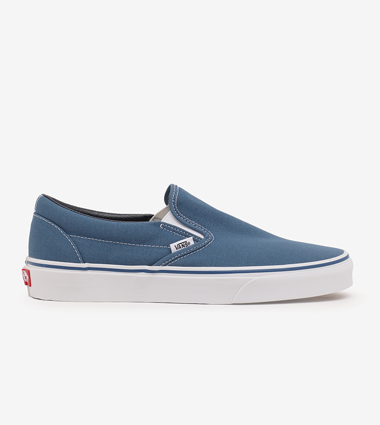 Buy Vans UA Classic Slip On Shoes Navy 