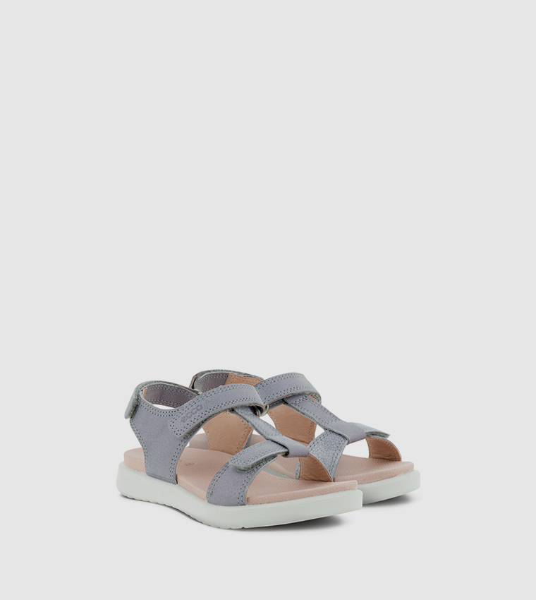 Buy ECCO ECCO FLORA Flat Sandals In Grey 6thStreet UAE