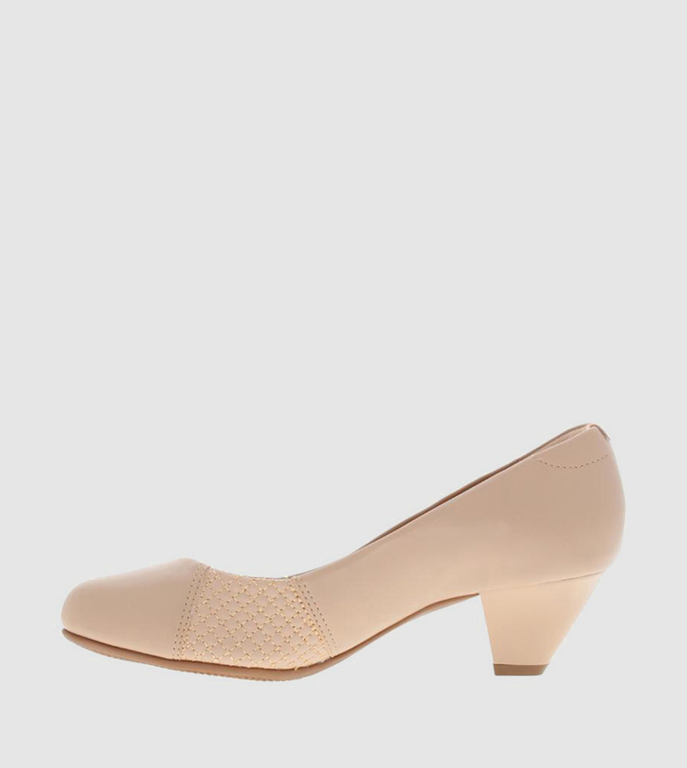 Demi Stitch Detail Pumps