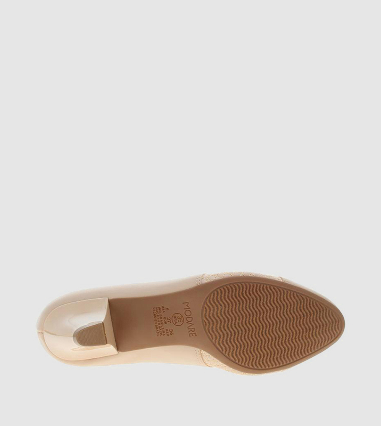 Demi Stitch Detail Pumps