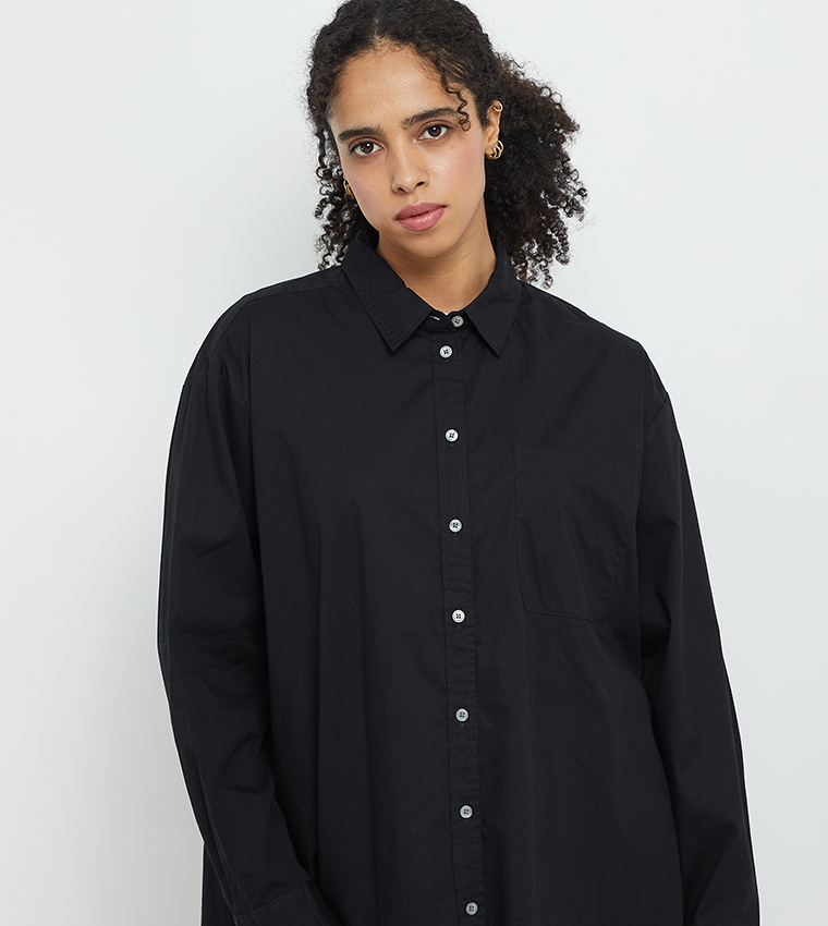 Solid Long Sleeves Shirt